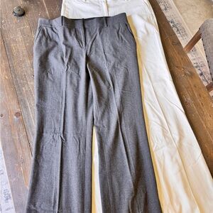 Two Pairs Ann Taylor Devlin Cut Trousers